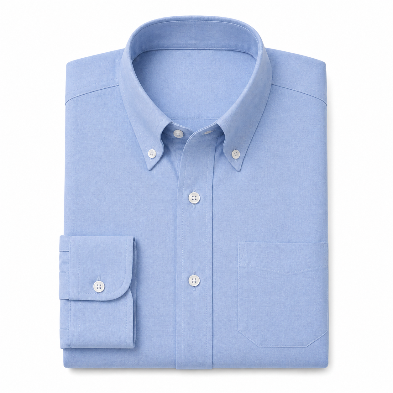 Camisa Ejecutiva Oxford Elite 1001C doblada