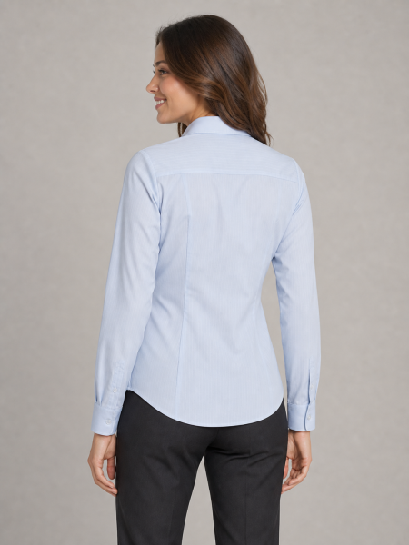 Vista 2 de Blusa Ejecutiva Mil Rayas 1005D