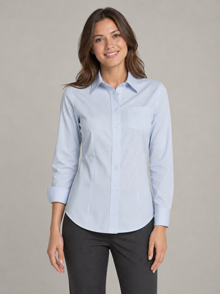 Blusa Ejecutiva Mil Rayas 1005D