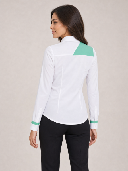 Vista 2 de Camisa Ejecutiva Deportiva