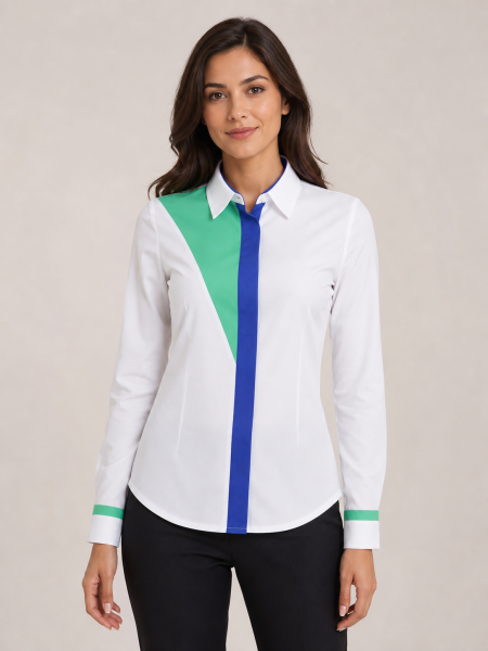 Vista 3 de Camisa Ejecutiva Deportiva