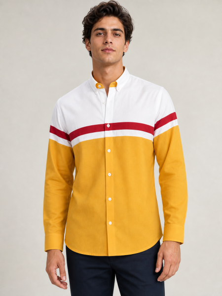 Vista 2 de Camisa Ejecutiva Deportiva
