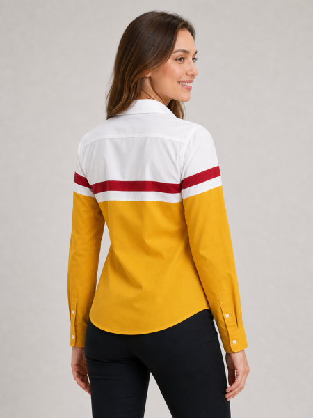 Vista 3 de Camisa Ejecutiva Deportiva