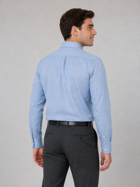 Vista 2 de Camisa Ejecutiva Oxford Elite 1001C