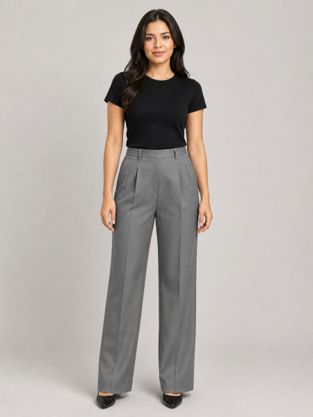 Pantalón Con Pinzas