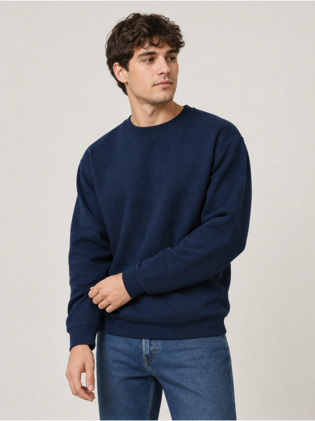 Vista 4 de Sudadera Cuello Redondo